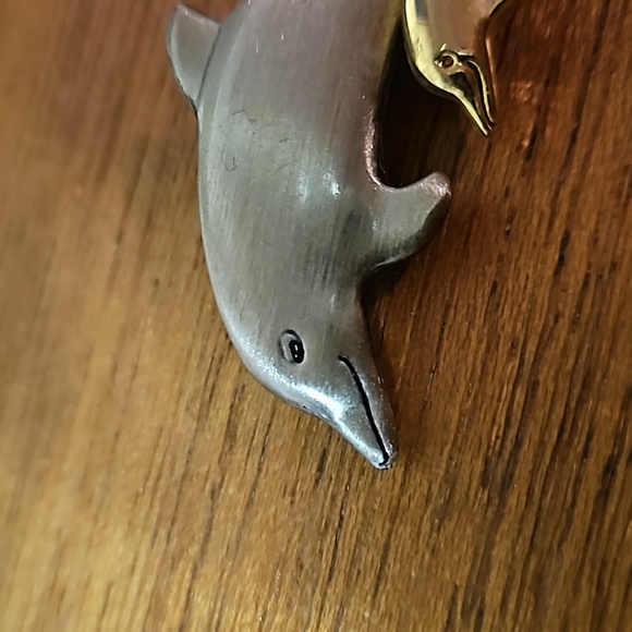 Smiling mama and Baby Dolphin - Picture 3 of 5